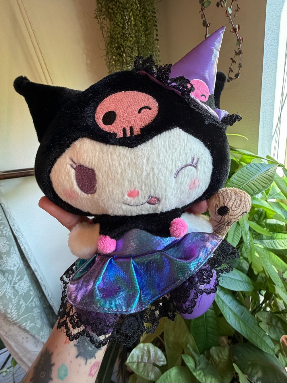 Kuromi Witch Plush Character Doll
